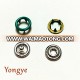 Newfashioned colorful available ring prong snap button for wear